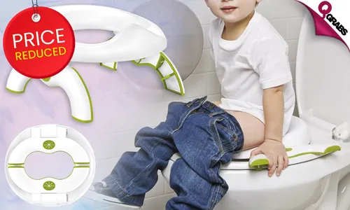 2-in-1 Toilet Trainer!